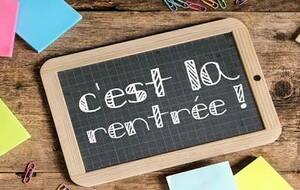 C'est la rentrée